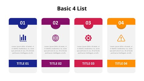 4 Blocks List Diagram