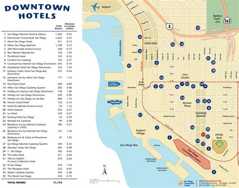 Printable Map Of Downtown San Diego - Printable Maps