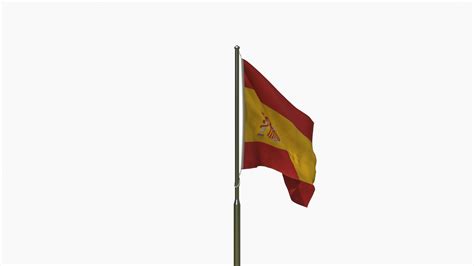 3D model Animated Spain Flag - TurboSquid 1799123