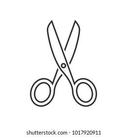 Scissors Outline Icon Stock Vector (Royalty Free) 1017920911 | Shutterstock