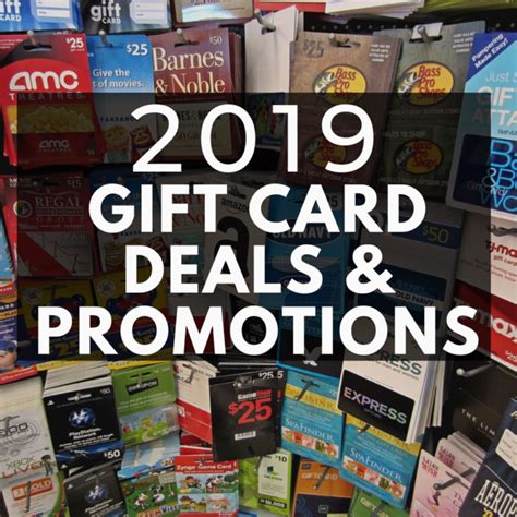 2019 Gift Card Deals and Promotions | SwagGrabber | Gift card deals, Best gift cards, Gift card ...