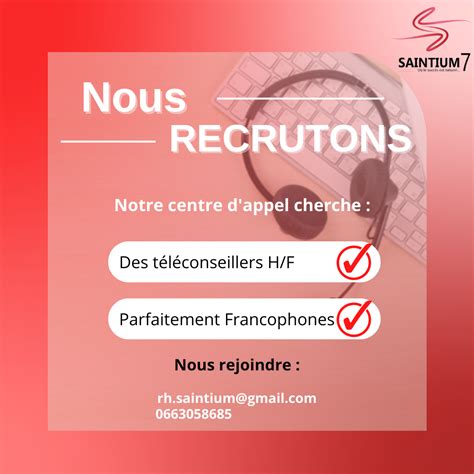 Recrutement Des T L Conseillers H F Sur Marrakech Mouhim Ma