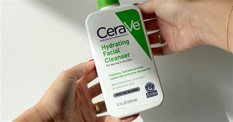 cerave hydrating facial cleanser review   popsugar beauty
