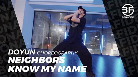 Trey Songz Neighbors Know My Name Doyun Choreography Youtube