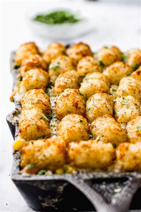 Vegetarian Tater Tot Hotdish Best Of The Midwest Fork In The Kitchen