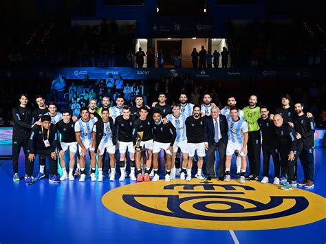 Los Gladiadores Vs Pa Ses Bajos Por El Mundial De Handball D A