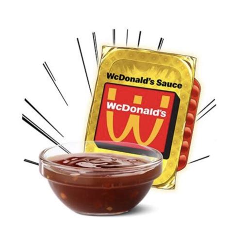 10x New Unreleased McDonalds WcDonalds Sauce 2024 Anime Savory