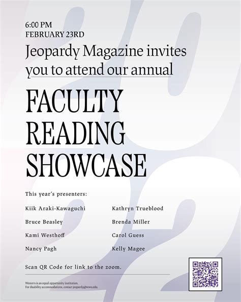 Jeopardy Literary Magazine