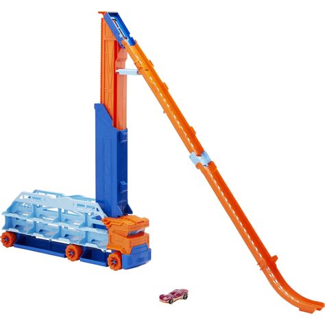 Set De Joaca Hot Wheels City Transportator Masini Si Pista De Lansare EMAG Ro