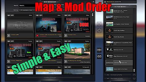 ATS Maps And Mods Order How To YouTube