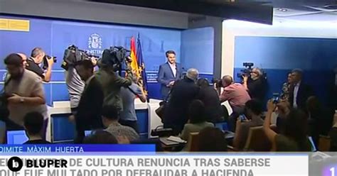 Así se manipula en RTVE la dimisión de Huerta en directo la de Rajoy no