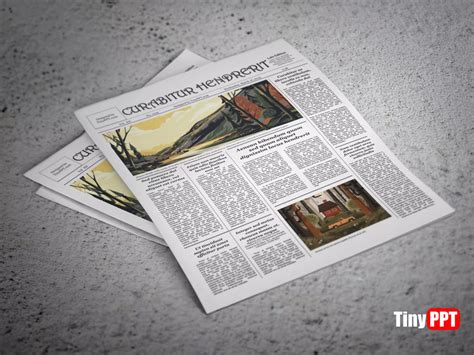 The New York Times Front Page Template – TinyPPT