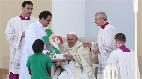 Le Pape Cl Ture Les Journ Es Mondiales De La Jeunesse Devant