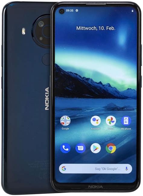 Nokia 5 4 Dual SIM Google Android Smartphone In Blue With 128 GB