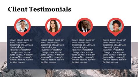 Customer Testimonial Templates Free Powerpoint Template