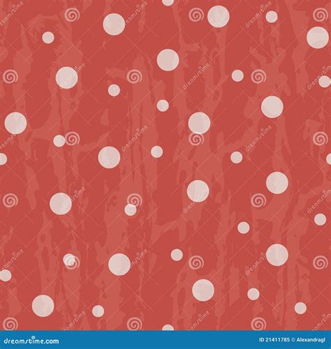 Retro Polka Dot Seamless Pattern Stock Vector Illustration Of Texture