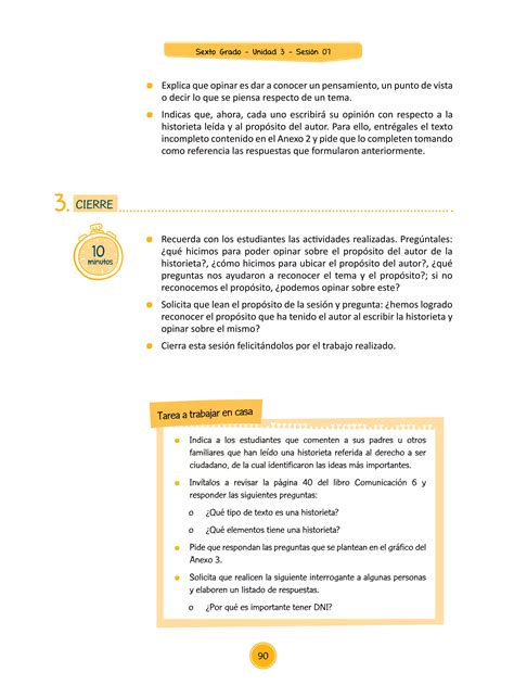 Documentos Primaria Sesiones Unidad03 Sexto Grado Integrados 6g U3 Sesion07 Pdf