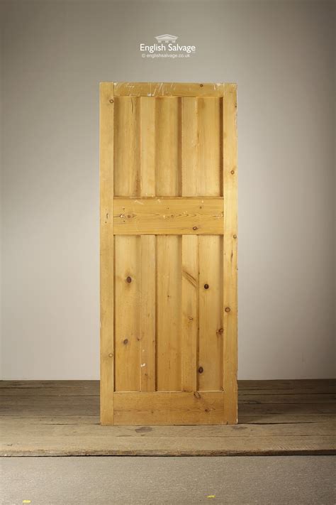 Reclaimed Pine Wooden Panel Door