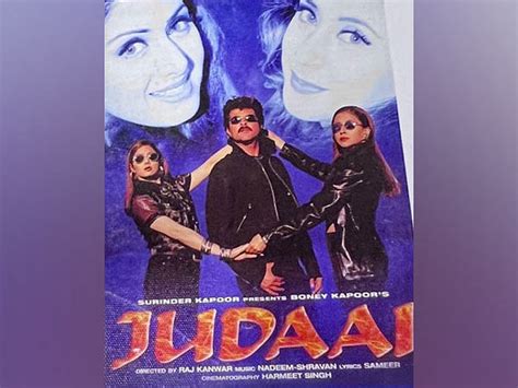 Anil Kapoor Sridevi Urmila Matondkars Judaai Completes 25 Years Of