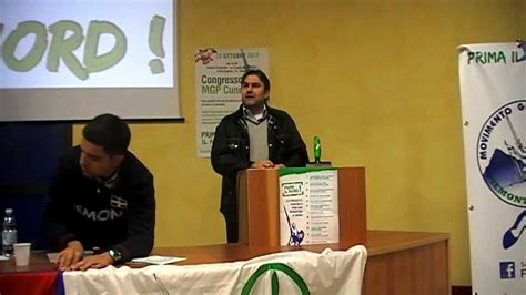 Federico Gregorio Al Congresso Provinciale MGP Cuneo 28 10 12 YouTube