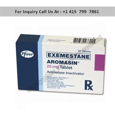 Aromasin Exemestane 25 Mg Tablets At Best Price In Surat By Medyplex