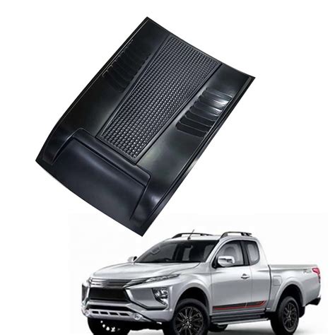 Popular Design X Abs Plastic Matte Black Car Hood Bonnet Scoops Cover