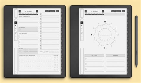 Get Kindle Scribe Daily Planner Templates 2025 2026 Download Free And Premium Pdf