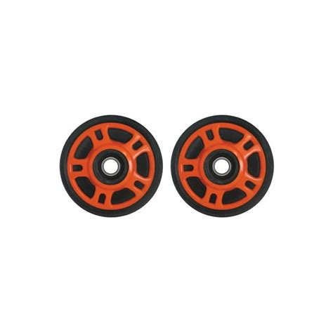 Pdd Mid Rail Woody Orange Idler Wheels Kit For Snowmobile Arctic Cat Z