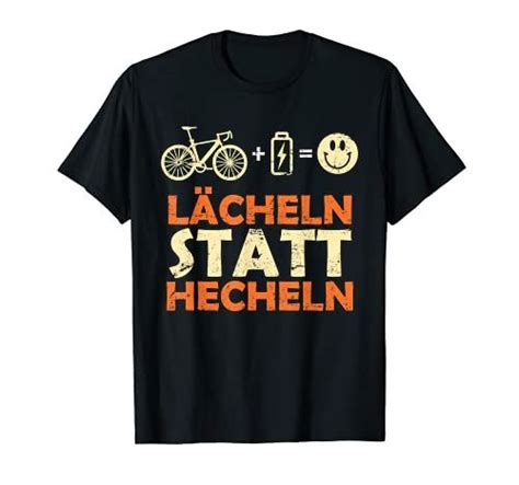 E Bike Geschenk Spruch L Cheln Statt Hecheln Ebike Fahrrad T Shirt