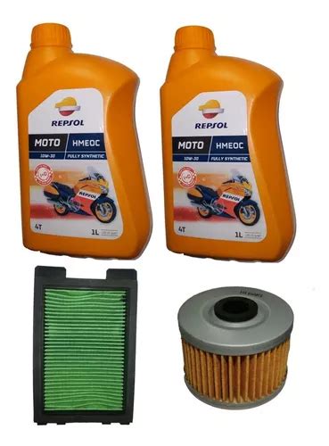 Kit Mantencion Cbr300r Repsol Full 10w30 envio Gratis Cuotas sin interés