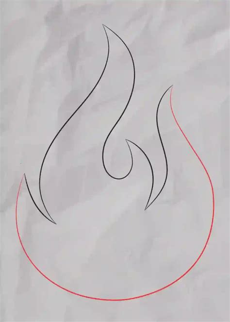 How to Draw Fire – Step by Step - Storiespub