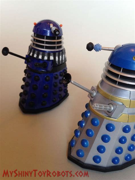 My Shiny Toy Robots: Custom Figure: Promotional Blue Classic Dalek