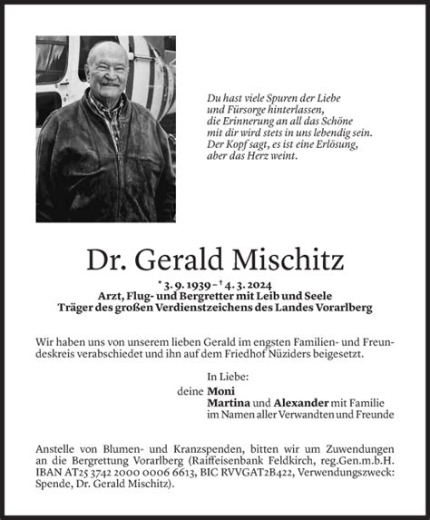 Gedenkkerzen Von Gerald Mischitz Todesanzeigen Vorarlberger Nachrichten