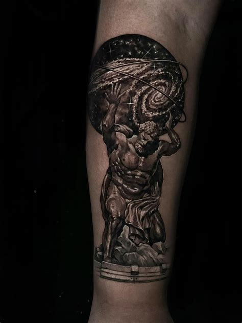 Greek Titan Atlas, Jose burmundez, Tattoo, 2022 : r/Art