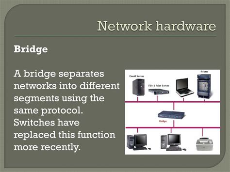 Ppt Network Hardware Powerpoint Presentation Free Download Id5039422