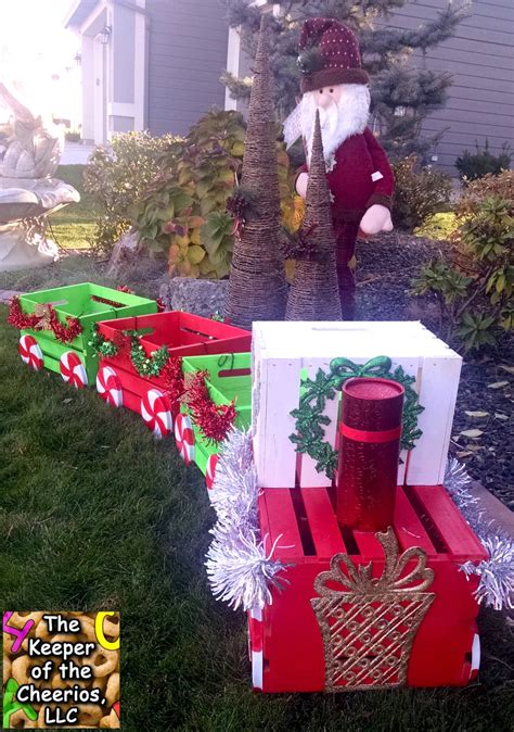 Christmas Crate Train The Keeper Of The Cheerios