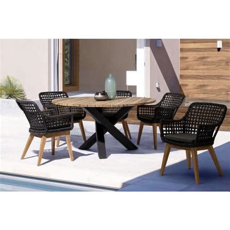 Fauteuil De Jardin Bizzotto Madison Noir Raviday Jardin