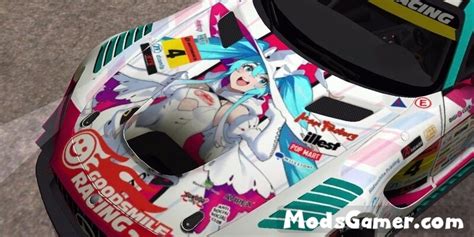 Mercedes BENZ AMG GT3 EVO 2024 Goodsmile Racing Hatsune Miku Itasha