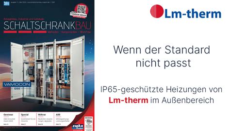 Lm Therm In Der Schaltschrankbau Lm Therm Elektrotechnik Ag