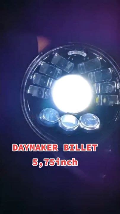 Lampu DAYBIL Daymaker LED Biled 5 75 Inch CB GL Tiger Billet Lazada