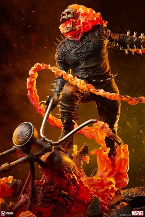 Marvel Premium Format Ghost Rider Statue