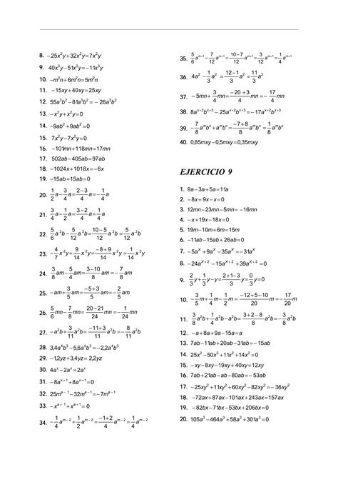 Ejercicios Resueltos Del Algebra De Baldor Pdf