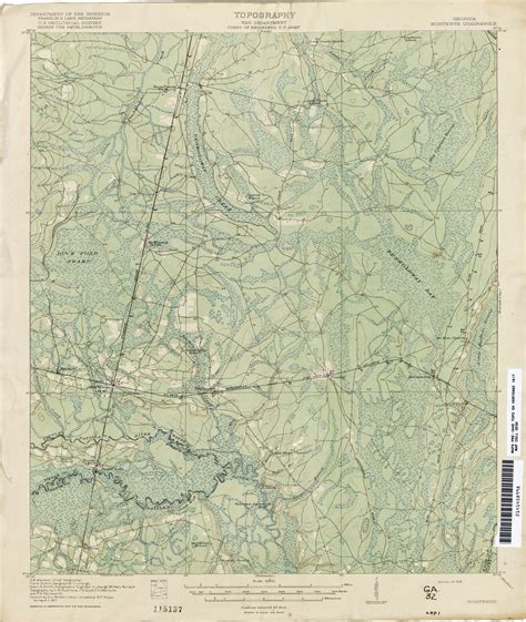 Georgia Historical Topographic Maps Perry Castañeda Map Collection