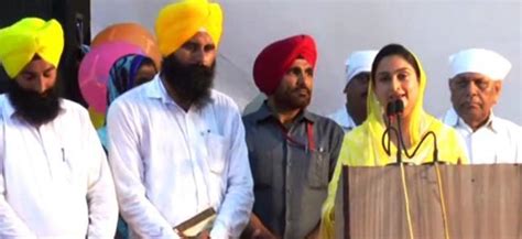 Harsimrat In Viral Video Sgpc Members More Into Politics Than