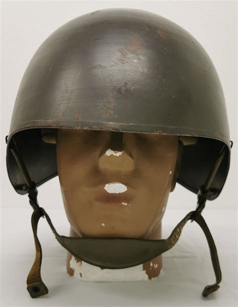 TALKER HELMET USN - 1942 - US NAVY - WWII - USA - Global War Museum i Munkedal