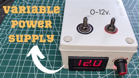 How To Make Variable Power Supply Youtube