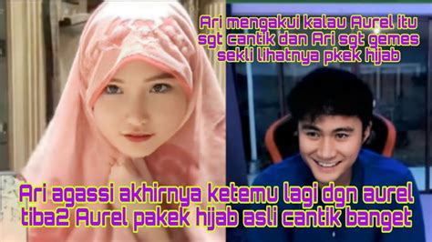 Ari Agassi Akhirnya Ketemu Lagi Dgn Aurel Tiba Aurel Pakek Hijab Asli