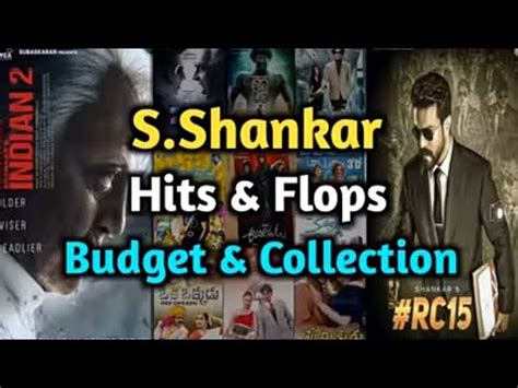 Director S Shankar Hit And Flop Movie And Budget And Collection