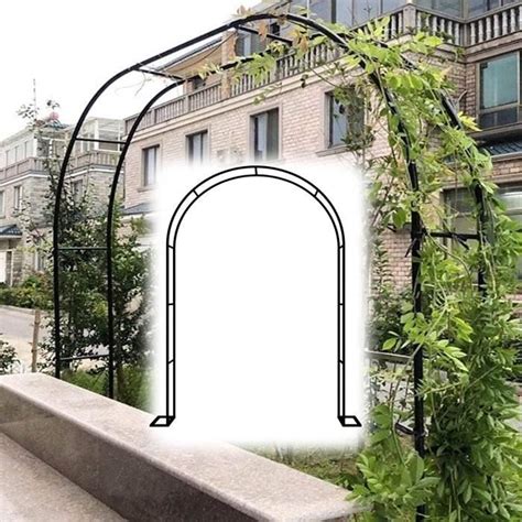 Arche De Jardin M Tal Pour Rosiers Plantes Grimpantes Tuteur Treillis