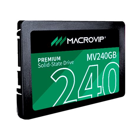 SSD 240 GB MACROVIP MV240GB 2 5 SATA III LEITURA 520MBPS GRAVAÇÃO